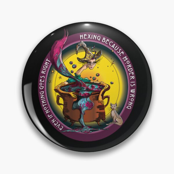 Item preview, Hexing Because... designed and sold by PinkSowl.