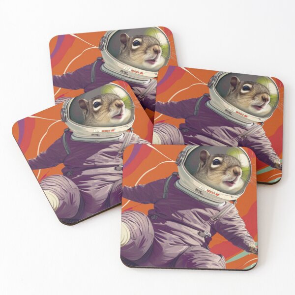 Item preview, Purple Squirrel in space! designed and sold by sourcecon.
