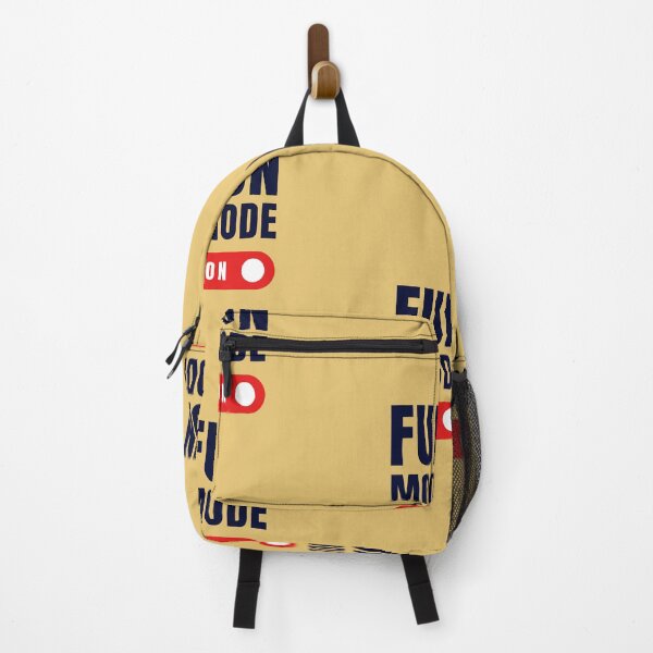 Item preview, Fun Mode On | Yellow Background designed and sold by RM-Journey.