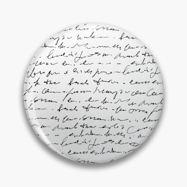 Item preview, Handwritten abstract text on white background designed and sold by Vanguerati.