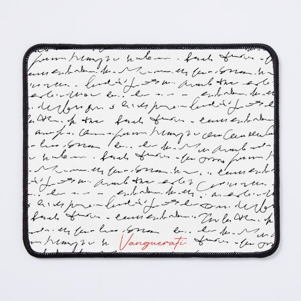 Item preview, Handwritten abstract text on white background designed and sold by Vanguerati.