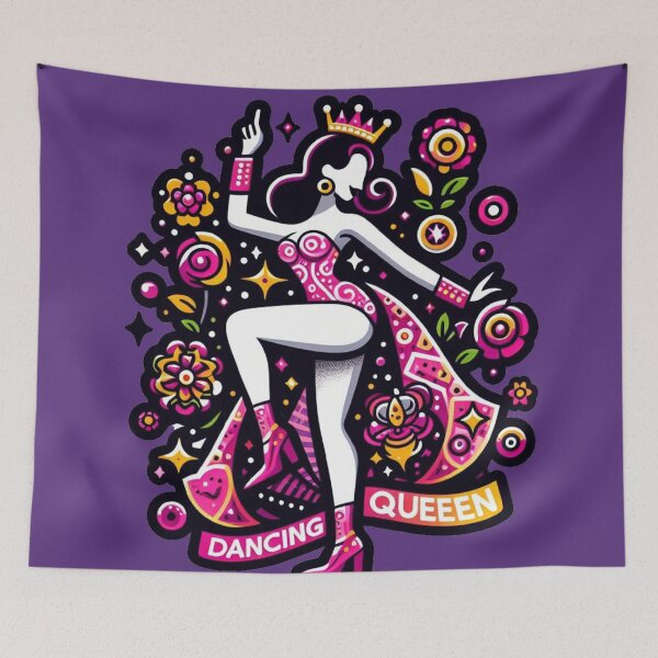 Item preview, Dancing Queen - Vibrant and Energetic designed and sold by Shtex.