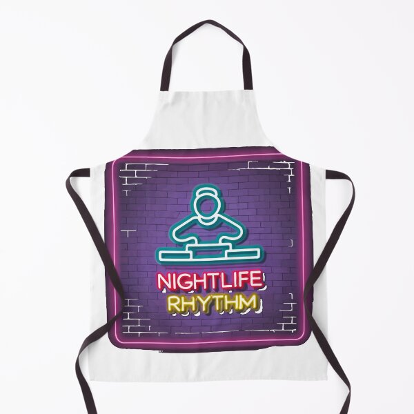 Item preview, Neon Nightlife Rhythm - DJ Music Club Sign designed and sold by NiftyWrx.