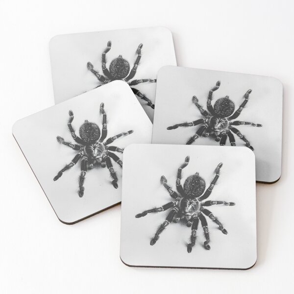 Item preview, Black and white Tarantula pencil drawing designed and sold by Pencil-Art.