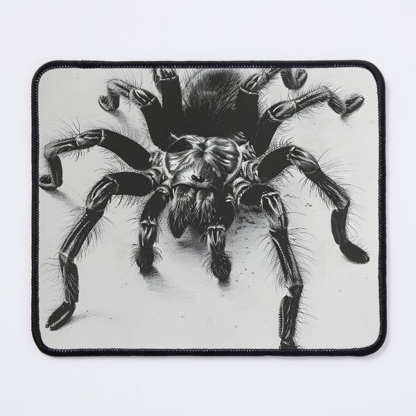 Item preview, Black and white Tarantula pencil drawing designed and sold by Pencil-Art.