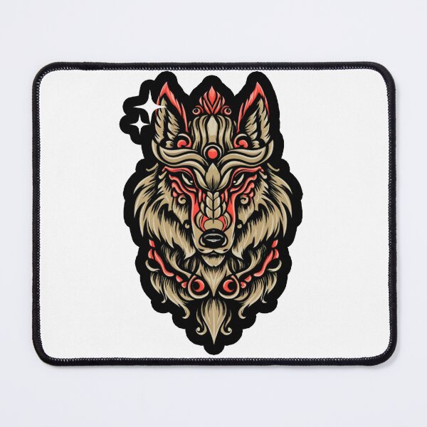 Item preview, Wolf III Tattoo designed and sold by PatronesKawai.