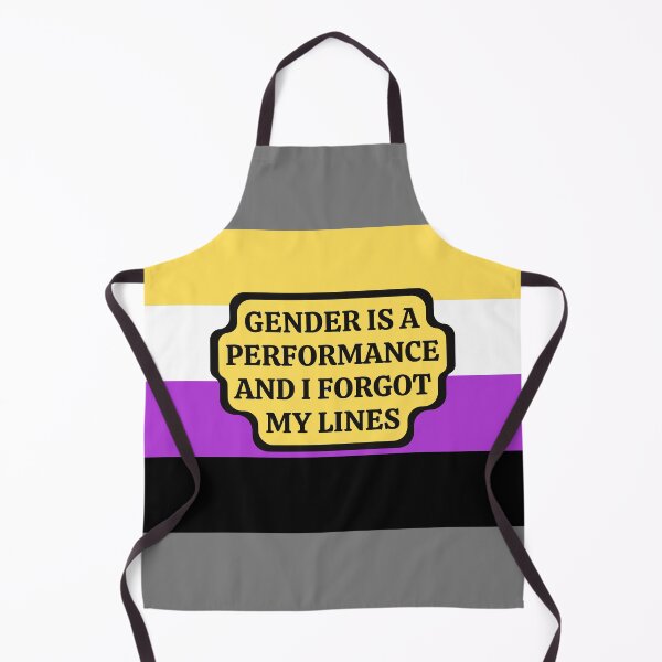 Item preview, Copy of Gender is a Performance (Nonbinary) designed and sold by Jess Reed.