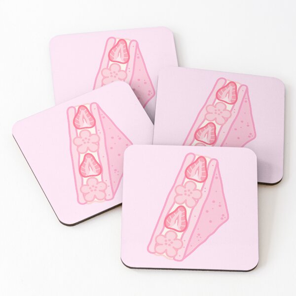 Item preview, Japanese Strawberry & Sakura Sandwich designed and sold by YumeMochi.
