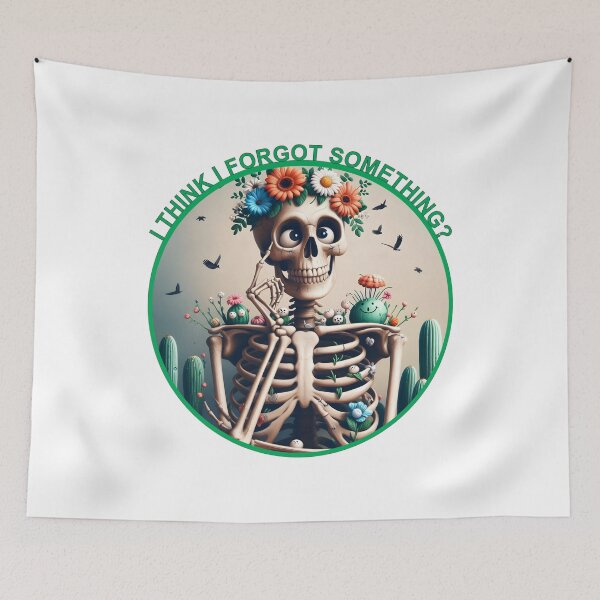 Item preview, Skeleton being funny thinks he forgot something? designed and sold by Starwebd.