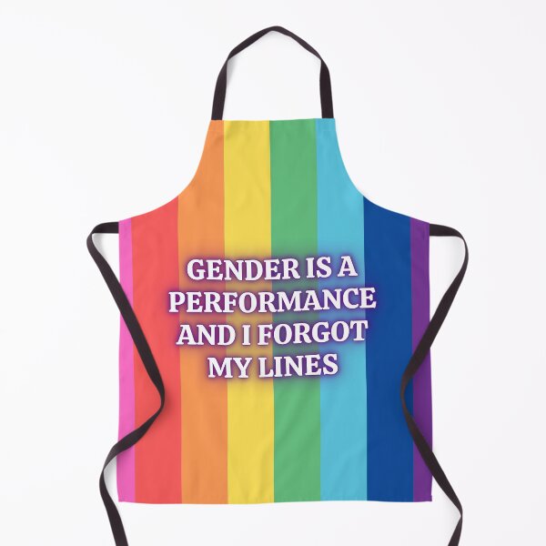 Item preview, Gender is a Performance (Rainbow) designed and sold by Jess Reed.