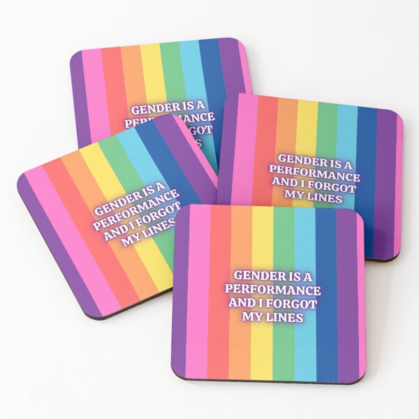 Item preview, Gender is a Performance (Rainbow) designed and sold by Jess Reed.