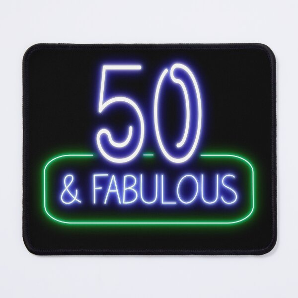 Item preview, Copy of Funny 50th Birthday Quote | 50 and Fabulous designed and sold by AgataMaria.