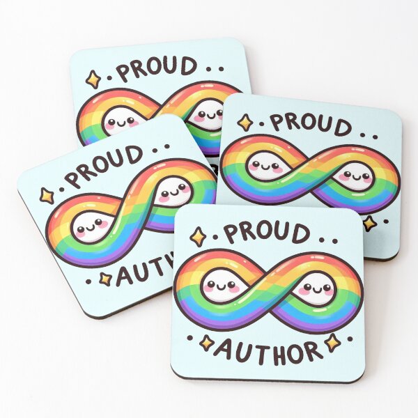 Item preview, Proud Neurodiverse Author designed and sold by Vkinsify.