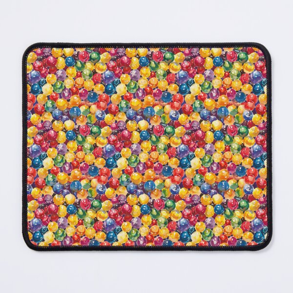 Item preview, Watercolor Bead Pattern - Yellow, Red, Blue designed and sold by NikoBeadsUA.