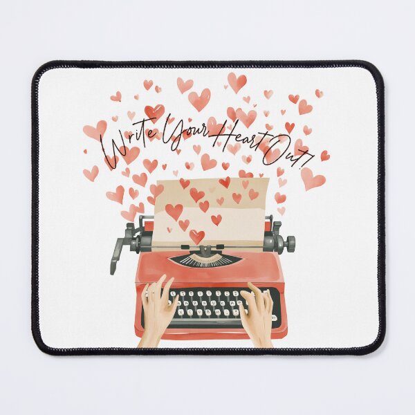 Item preview, Write Your Heart Out! designed and sold by Kelly Gammon.