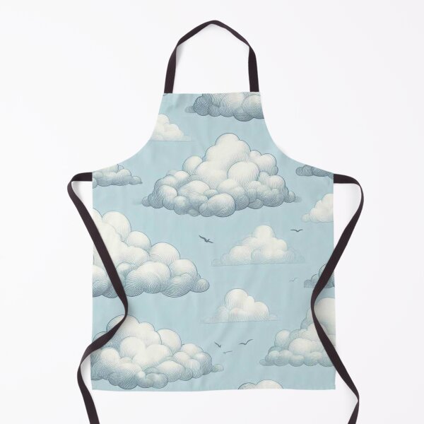 Item preview, Soft cartoon clouds pattern designed and sold by Vkinsify.
