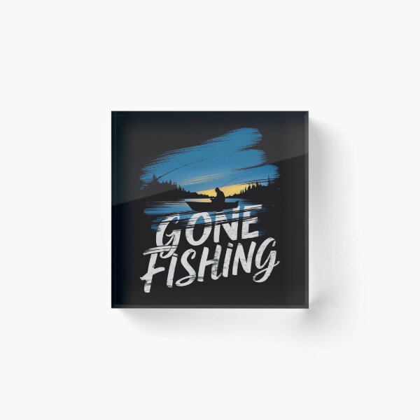 Item preview, Gone Fishing designed and sold by HOMEDESIGNPRINT.