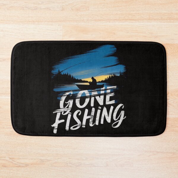Item preview, Gone Fishing designed and sold by HOMEDESIGNPRINT.