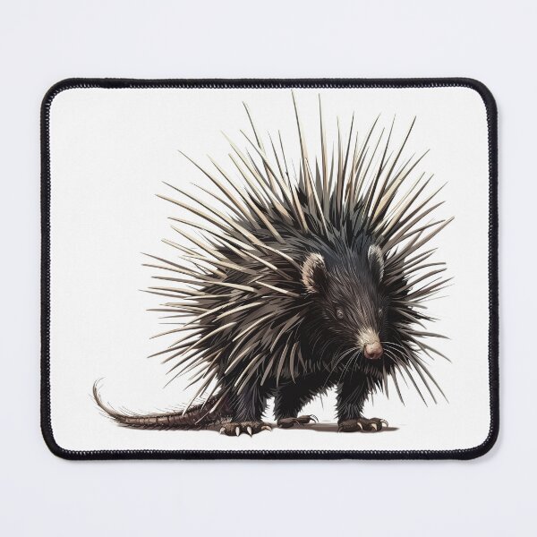 Item preview, Porcupine Portrait with Quills Displayed designed and sold by NatureSyllabus.