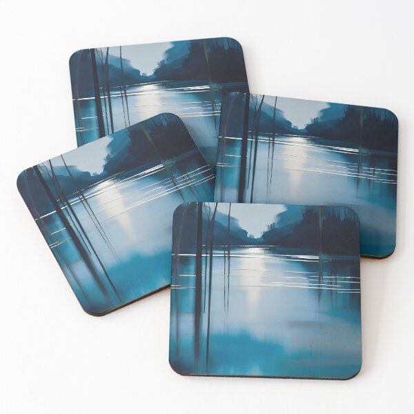 Item preview, Moonlight Reflection Wabi Sabi Japandi,  designed and sold by Frame of Mind .