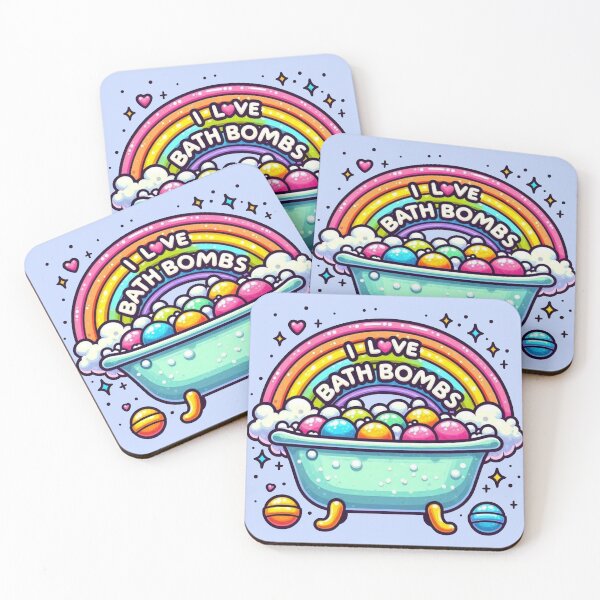 Item preview, I love bath bombs designed and sold by Vkinsify.