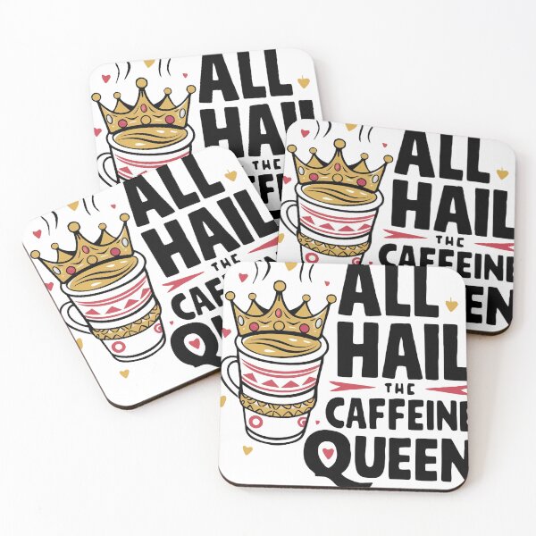 Item preview, All Hail the Caffeine Queen designed and sold by Positive_Space.