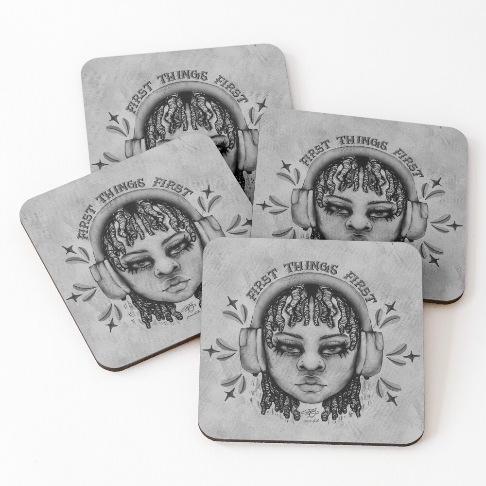 Item preview, Coasters (Set of 4) designed and sold by CelxStudio.