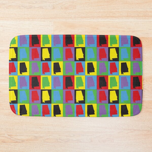 Item preview, Alabama US state Pop Art  designed and sold by ValeriesGallery.