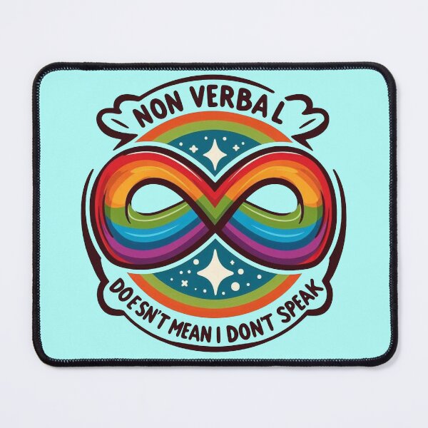 Item preview, Non verbal doesnt mean I dont speak designed and sold by Vkinsify.