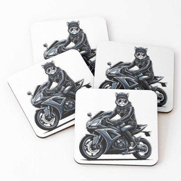 Item preview, Rebel Black Rider Cat designed and sold by RetroPop23.