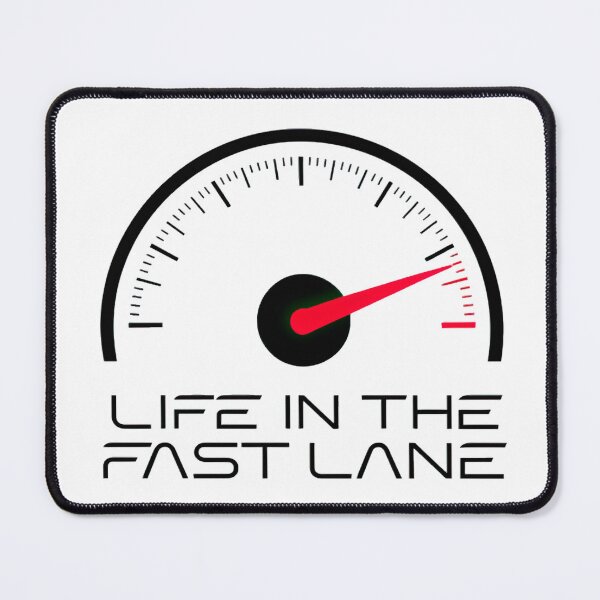 Item preview, Life in the Fast Lane designed and sold by OwnByCats.