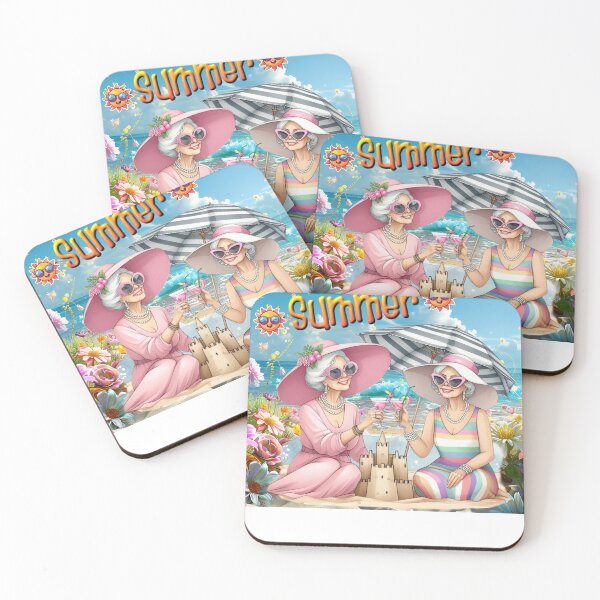 Item preview, 3D summer T-shirt - Old ladies on the beach designed and sold by barmaz.