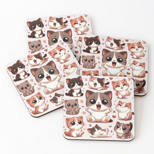 Item preview, Purrfect Poses: Adorable Collection of Kitten Illustrations designed and sold by FarBeyound.