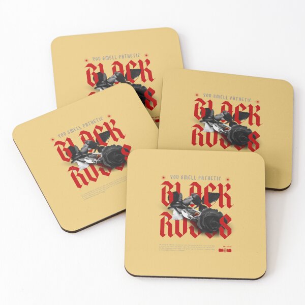 Item preview, YOU SMELL PATHETIC - BLACK ROSES | Yellow Background designed and sold by RM-Journey.