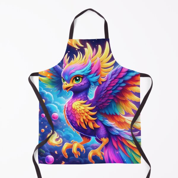 Item preview, Cute phoenix flying in night sky designed and sold by KirstenStar.