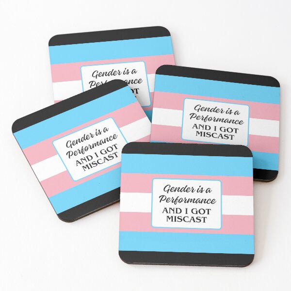 Item preview, Gender is a Performance (Trans) designed and sold by Jess Reed.