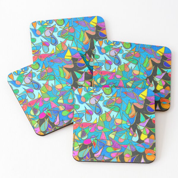 Item preview, Multicolored Kaleidoscopic Flowing Pattern II designed and sold by artofkathleen.