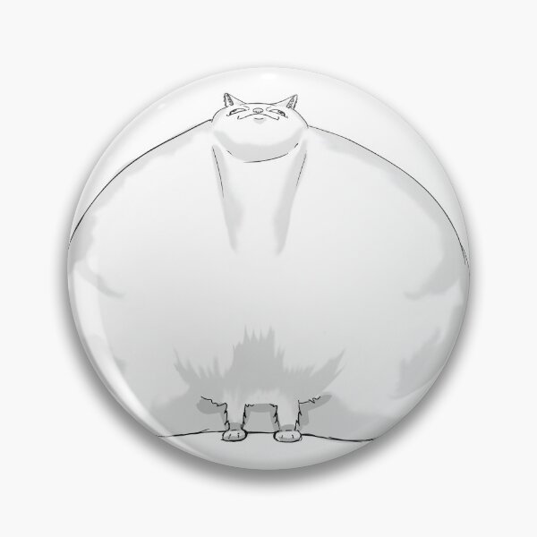 Item preview, Chonky Cat - Morbidly Round designed and sold by Aardboi.