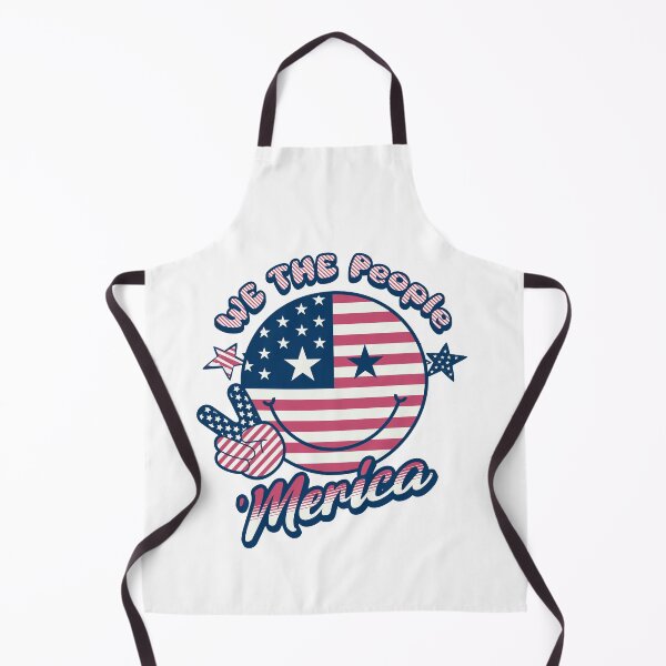 Item preview, We The People of United States of 'Merica Flag Smiley Face designed and sold by rroulette77.