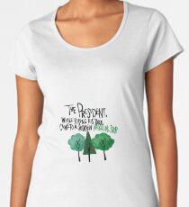 West Wing Arboreal Stop Women's Premium T-Shirt