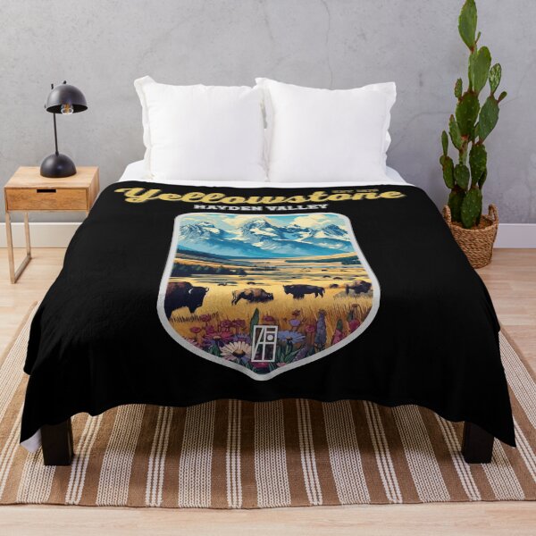 Item preview, USA - NATIONAL PARK - YELLOWSTONE Hayden Valley - 1 designed and sold by ArtProjectShop.