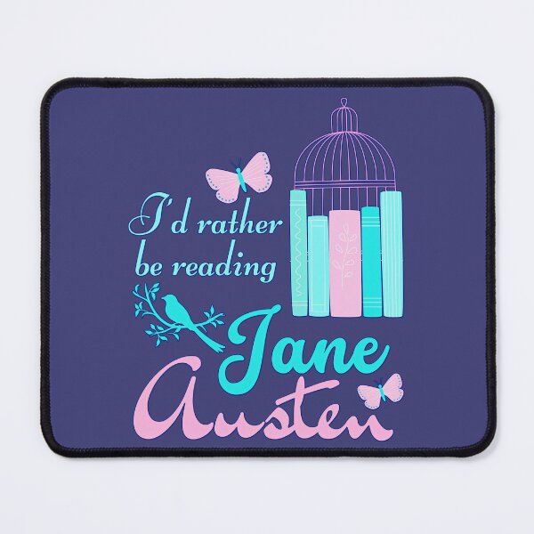 Item preview, Jane Austen Books I'd Rather Be Reading designed and sold by Renata Illustrata.