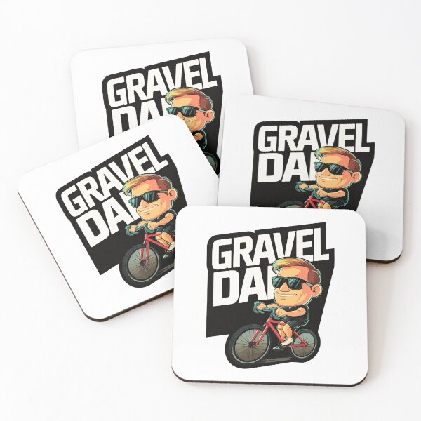 Item preview, Gravel DAD - cool dad on gravel bike father's day designed and sold by mergmart.