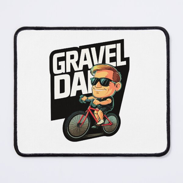 Item preview, Gravel DAD - cool dad on gravel bike father's day designed and sold by mergmart.