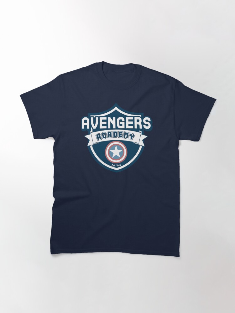 Thumbnail 3 of 7, Classic T-Shirt, Avengers Academy designed and sold by BrokenPonyArt.
