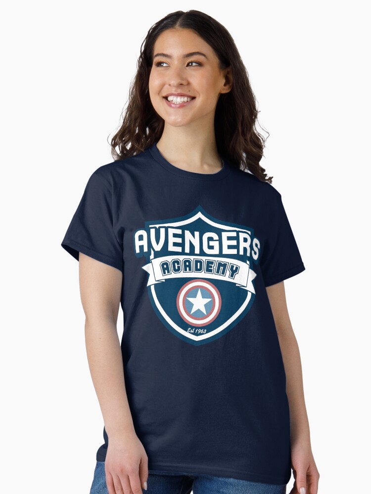 Thumbnail 1 of 7, Classic T-Shirt, Avengers Academy designed and sold by BrokenPonyArt.