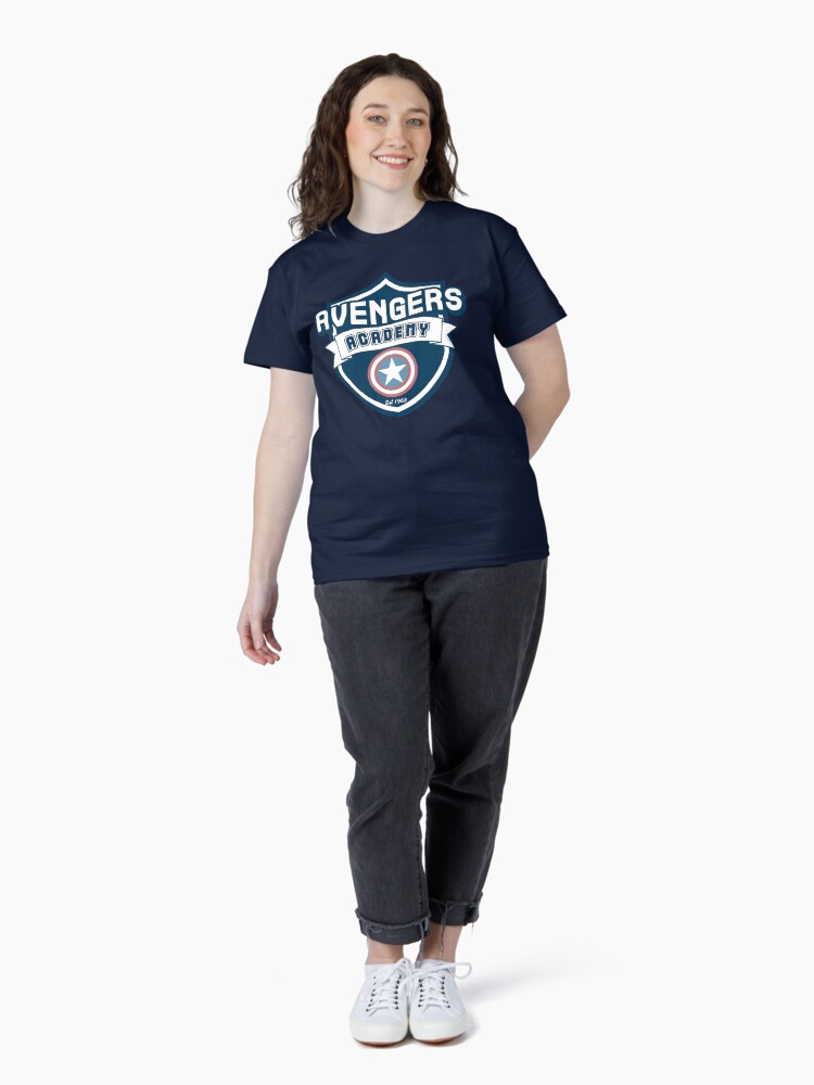 Thumbnail 4 of 7, Classic T-Shirt, Avengers Academy designed and sold by BrokenPonyArt.