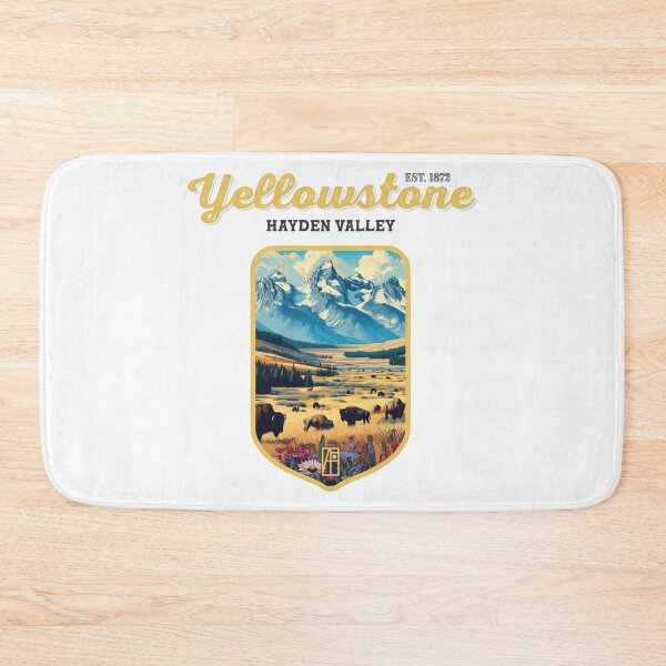 Item preview, USA - NATIONAL PARK - YELLOWSTONE Hayden Valley - 2 designed and sold by ArtProjectShop.