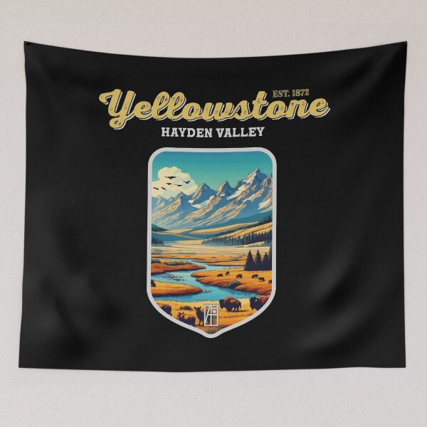 Item preview,  USA - NATIONAL PARK - YELLOWSTONE Hayden Valley - 3 designed and sold by ArtProjectShop.