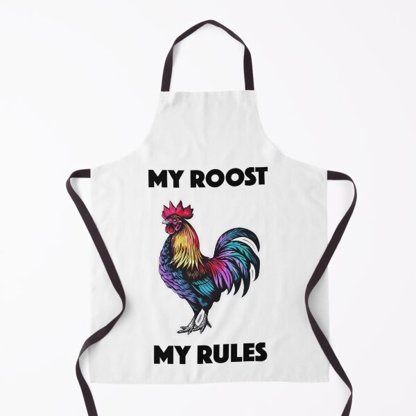 Item preview, Rooster - My Roost, My Rules (with Black Lettering) designed and sold by VelvetRoom.